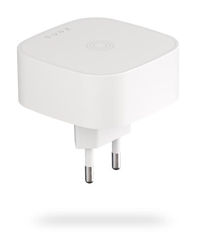 ZENS WIRELESS CHARGING ADAPTER EU TYPE C + 18W USB-C-WHITE