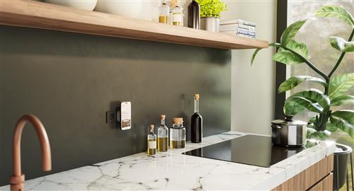 ZENS WIRELESS CHARGING ADAPTER EU TYPE C + 18W USB-C-WHITE