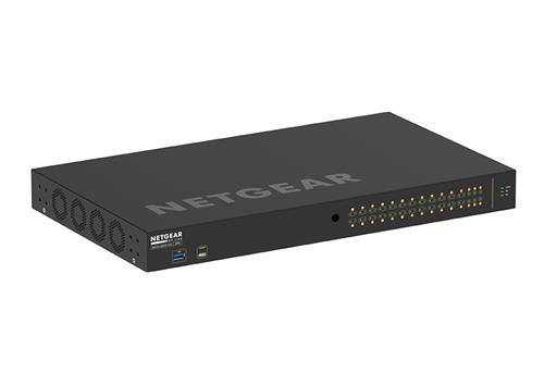 NETGEAR GSM4230P-100EUS switch di rete Gestito L2/L3 Gigabit Ethernet (10/100/1000) Supporto Power over Ethernet (PoE) 1U Nero