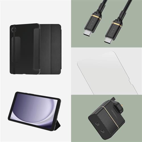 OB REACT FOLIO GALAXY TAB A9 Samsung Black ProPack