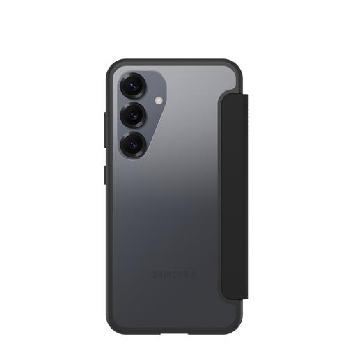 OB REACT FOLIO SAMSUNGGALAXYS25 Black Crystal-clear/black