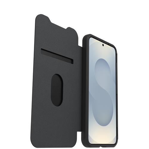 OB REACT FOLIO SAMSUNGGALAXYS25 Black Crystal-clear/black-ProP