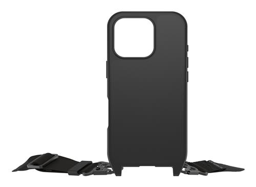 OB REACT NECKLACEMAGSAFE APPLE iPhone 16 Pro - black - ProPack