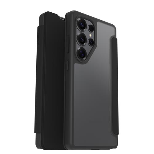 OB REACTFOLIO SAMSUNG GALAXYS25 Ultra Black Crystal-clear/black