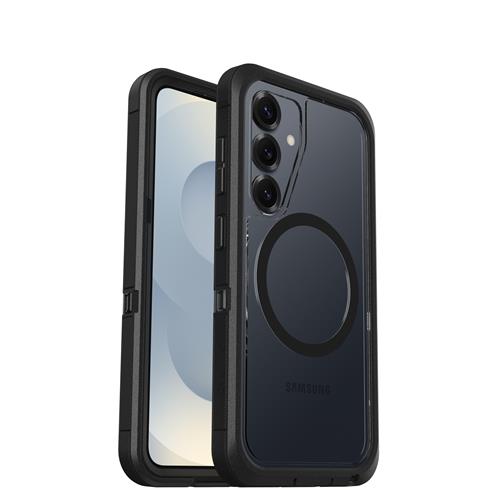 OB DEF XT CLEAR MAGNETS SAMSUNG Galaxy S25 Dark Side-clear/black