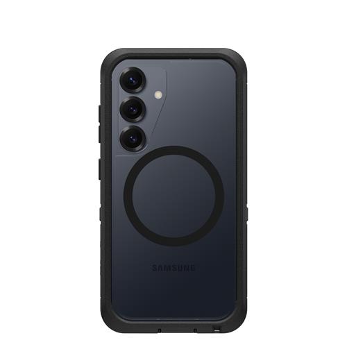 OB DEF XT CLEAR MAGNETS SAMSUNG Galaxy S25 Dark Side-clear/black