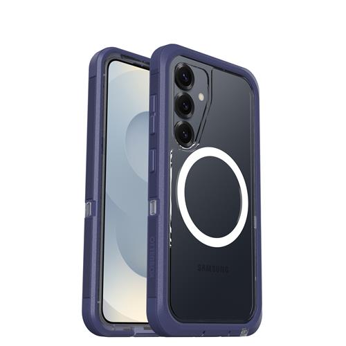 OB DEF XT CLEAR MAGNETS SAMSUNG Galaxy S25 Violet Thunder/purple