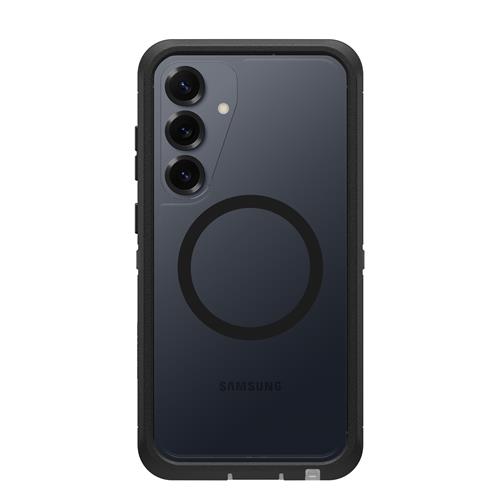 OB DEF XT CLEAR MAGNETS SAMSUNG GalaxyS25+Dark Side-clear/black