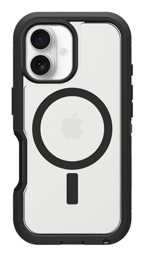 OB DEFND XTCLEAR APPLE IPHONE16 Dark Side - clear/black