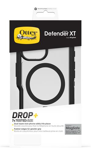 OB DEFND XTCLEAR APPLE IPHONE16 Dark Side - clear/black