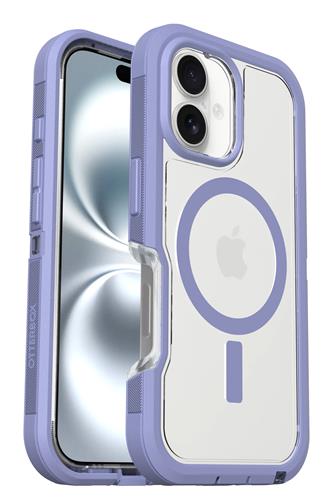 OB DEFND XTCLEAR APPLE IPHONE16 Lavender Haze - clear/purple