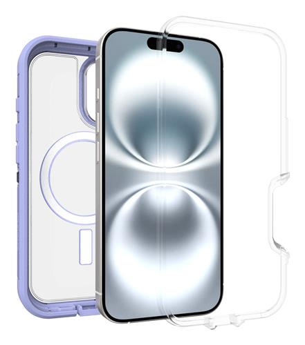 OB DEFND XTCLEAR APPLE IPHONE16 Lavender Haze - clear/purple