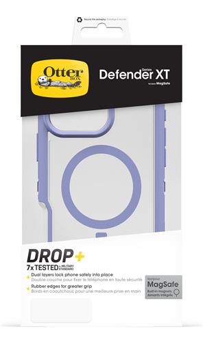 OB DEFND XTCLEAR APPLE IPHONE16 ProMax Lavend Haze-clear/purple