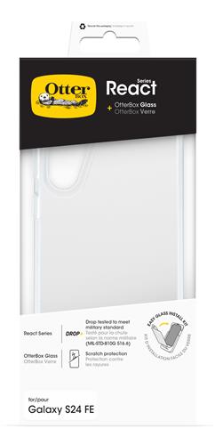 OB REACT + GLASS SAMSUNG Galaxy S24 FE-clear