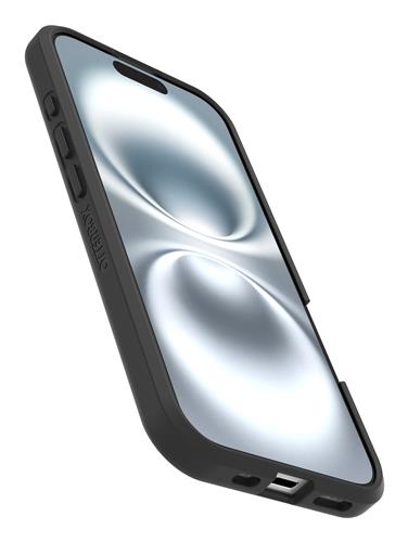 OB REACT MAGSAFE APPLE IPHONE16 Black Crystal clear/blackProPack