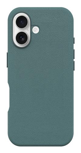 OB SYM CACTUS LEATHER APPLE iPhone 16 Juniper Sprig - green