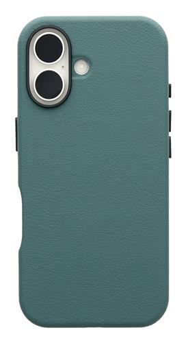 OB SYM CACTUS LEATHER APPLE iPhone 16 Juniper Sprig - green