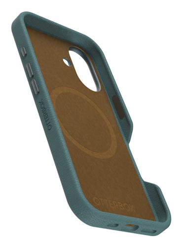 OB SYM CACTUS LEATHER APPLE iPhone 16 Juniper Sprig - green