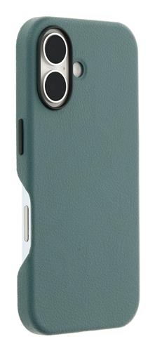 OB SYM CACTUS LEATHER APPLE iPhone 16 Juniper Sprig - green