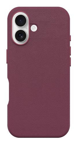 OB SYM CACTUS LEATHER APPLE iPhone 16 Maroon Bells - red