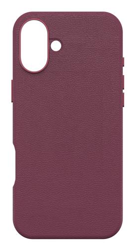 OB SYM CACTUS LEATHER APPLE iPhone 16 Plus Maroon Bells-red