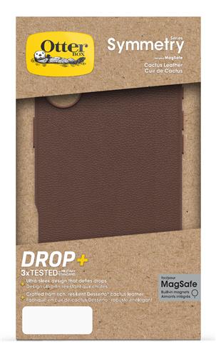 OB SYM CACTUS LEATHER APPLE iPhone 16 Plus Rich Adobe-brown