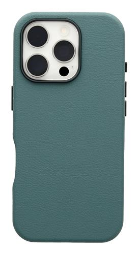 OB SYM CACTUS LEATHER APPLE iPhone 16 Pro JunipSprig-green