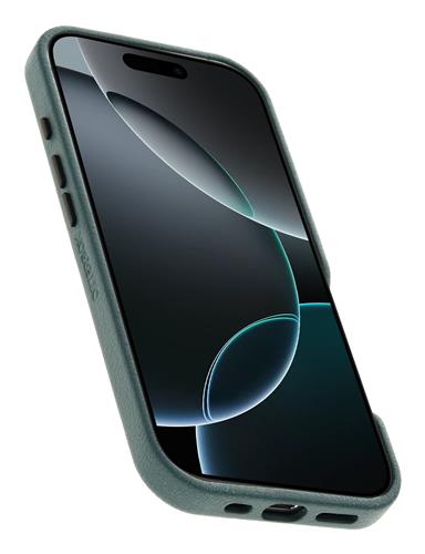 OB SYM CACTUS LEATHER APPLE iPhone 16 Pro JunipSprig-green