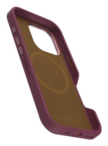 OB SYM CACTUS LEATHER APPLE iPhone 16 Pro Maroon Bells - red