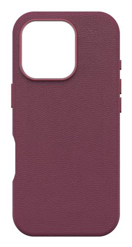 OB SYM CACTUS LEATHER APPLE iPhone 16 Pro Maroon Bells - red