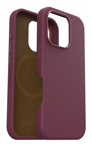 OB SYM CACTUS LEATHER APPLE iPhone 16 Pro Maroon Bells - red