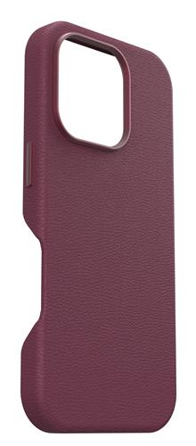 OB SYM CACTUS LEATHER APPLE iPhone 16 Pro Maroon Bells - red