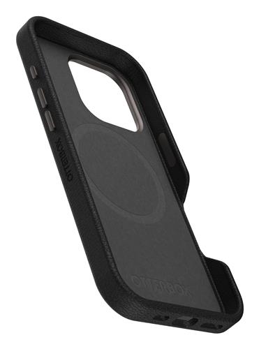 OB SYM CACTUS LEATHER APPLE iPhone 16 Pro Noir Ash - black