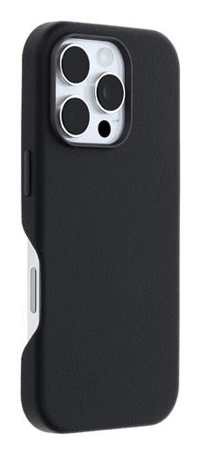 OB SYM CACTUS LEATHER APPLE iPhone 16 Pro Noir Ash - black