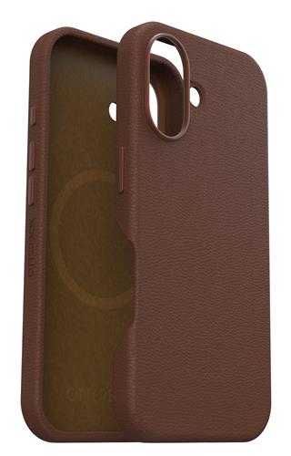 OB SYM CACTUS LEATHER APPLE iPhone 16 Rich Adobe - brown