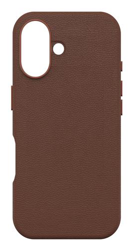 OB SYM CACTUS LEATHER APPLE iPhone 16 Rich Adobe - brown