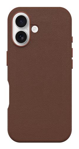 OB SYM CACTUS LEATHER APPLE iPhone 16 Rich Adobe - brown