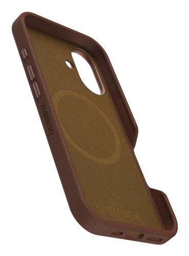 OB SYM CACTUS LEATHER APPLE iPhone 16 Rich Adobe - brown