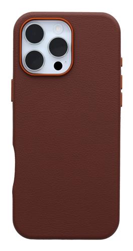 OB SYM CACTUS LEATHER APPLE iPhone16 ProMax Rich Adobe-brown