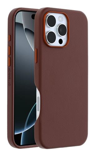 OB SYM CACTUS LEATHER APPLE iPhone16 ProMax Rich Adobe-brown