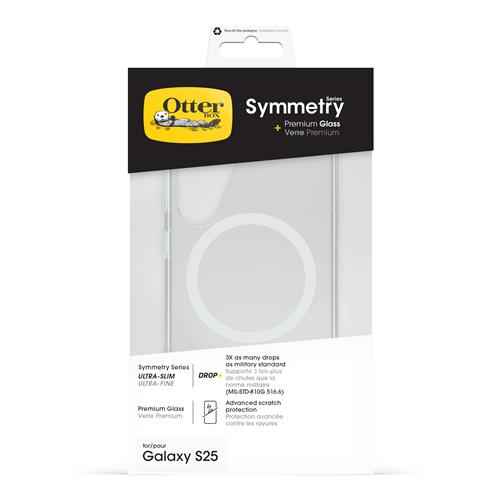 OB SYM CLEAR MAGNETS+PREM GLASS Samsung Galaxy S25 clear
