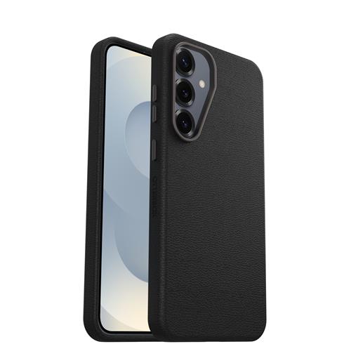 OB SYMCACTUS LEATHER SAMSUNG Galaxy S25+ Noir Ash - black