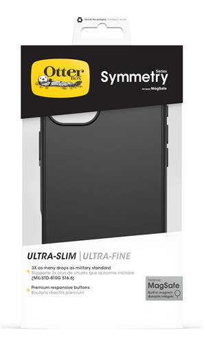 OB SYMM CLEAR MAGSAFE APPLE iPhone 16 Plus - black