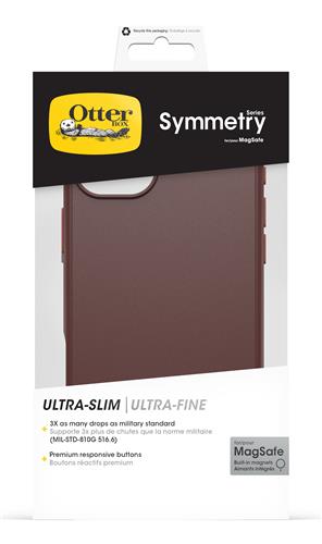 OB SYMM CLEAR MAGSAFE APPLE iPhone 16 Plus Union Sta-brown
