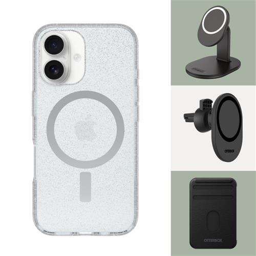 OB SYMM CLEAR MAGSAFE APPLE iPhone 16 Stardust - clear