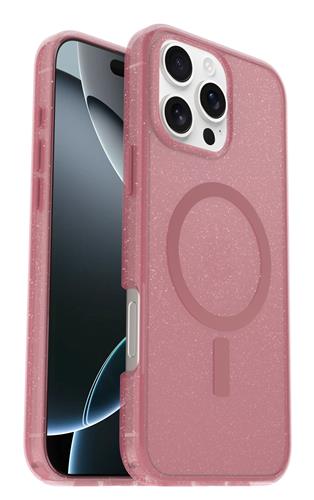 OB SYMM CLEAR MAGSAFE APPLE iPhone16 ProMax Thibleberry-pink