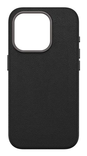 OB SYMMETRY APPLE IPHONE 15PRO Cactus Leather Noir Ash black