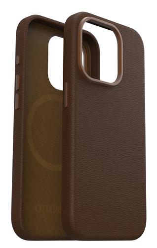OB SYMMETRY APPLE IPHONE 15PRO Cactus Leather Rich Adobe brown
