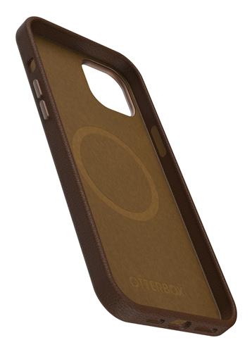 OB SYMMETRY CACTUS LEATHER Apple iPhone 15 Plus Adobe brown