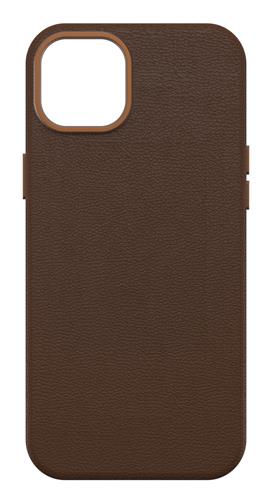OB SYMMETRY CACTUS LEATHER Apple iPhone 15 Plus Adobe brown